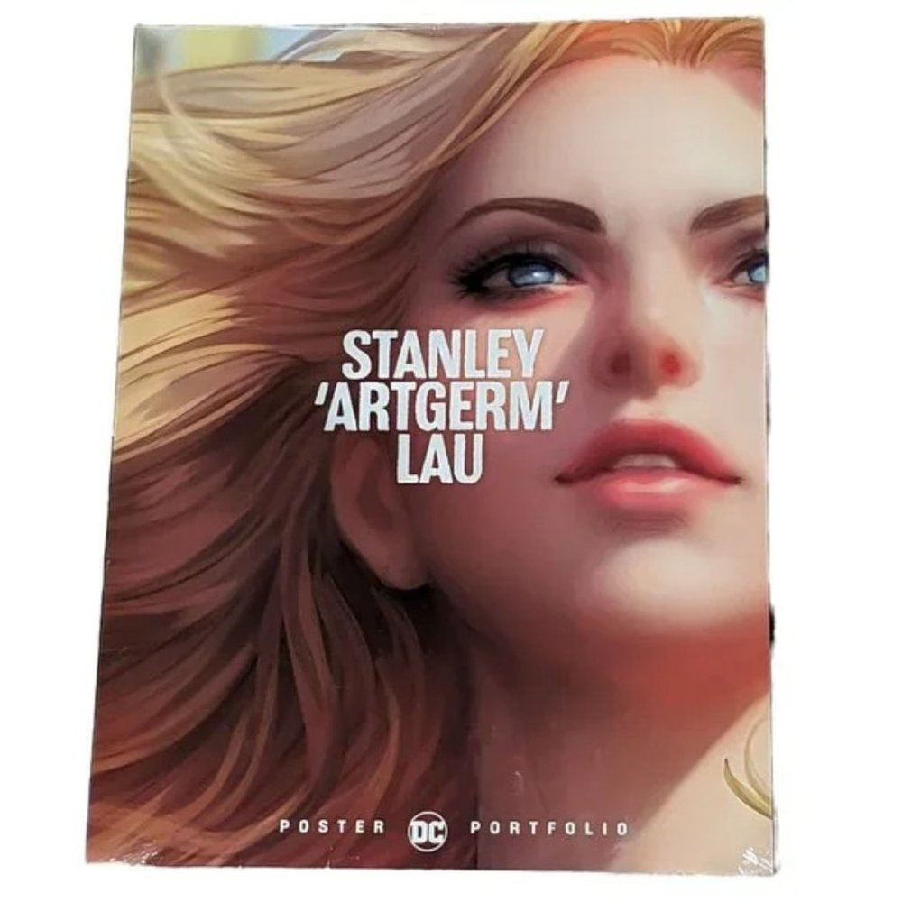 NWT Stanley Artgerm Lau DC Comics 20 Poster Portfolio Harley Quinn Wonder Woman‎